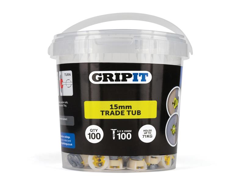 Gripit Yellow Plasterboard Fixings