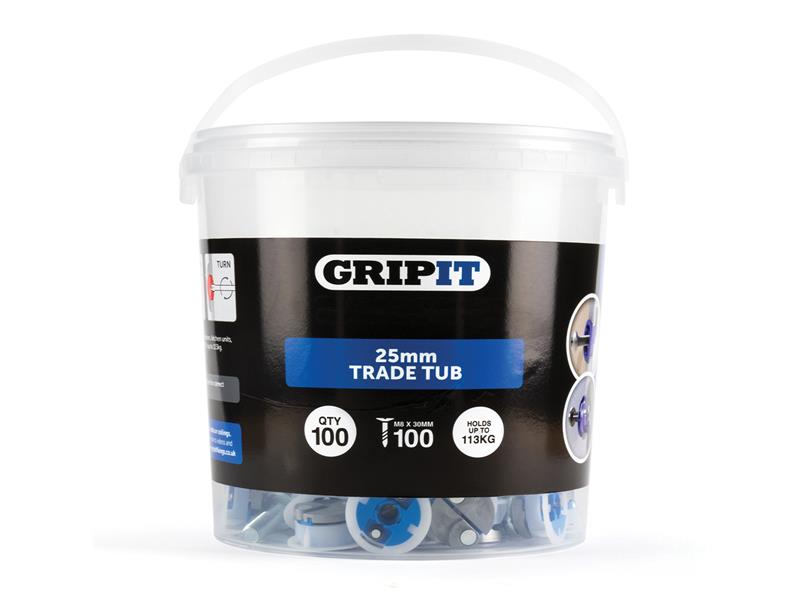 Gripit Blue Plasterboard Fixings