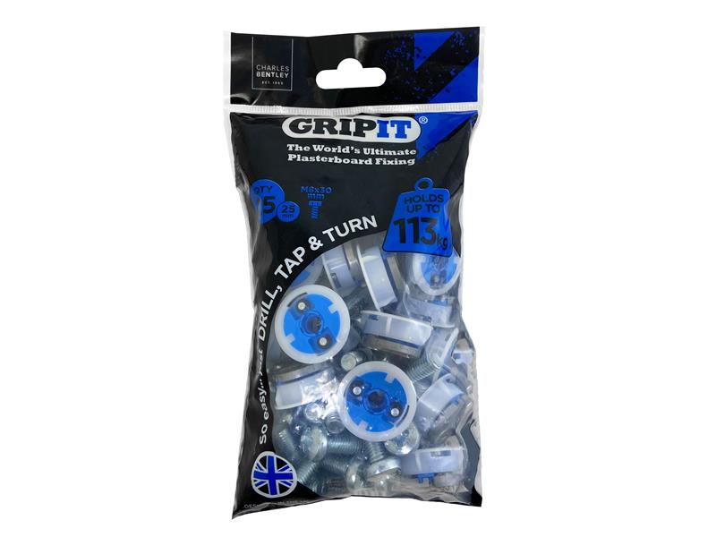 Gripit Blue Plasterboard Fixings