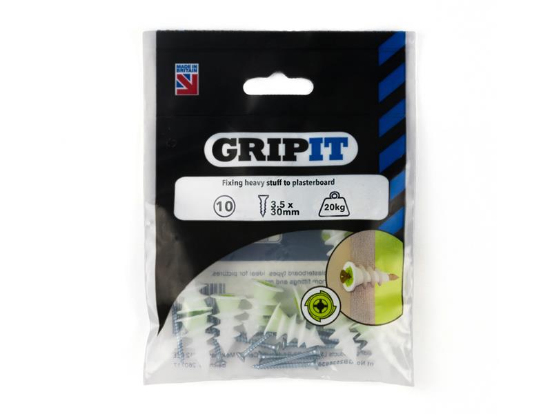 Gripit TwistIT Self-Drive Plasterboard Fixings