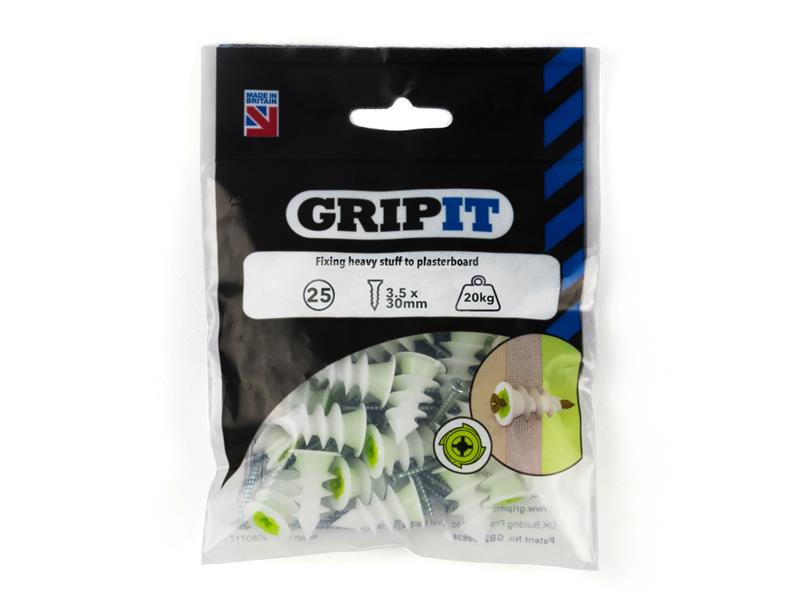 Gripit TwistIT Self-Drive Plasterboard Fixings