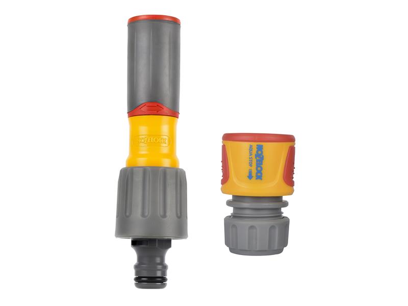 Hozelock 3-in-1 Nozzle & AquaStop Connector