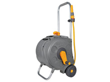 Load image into Gallery viewer, Hozelock 2416 Freestanding Compact Hose Reel + 30m of 12.5mm Hose