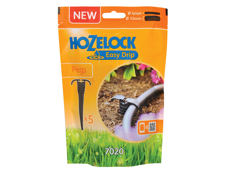 Hozelock 7020 Peg for Universal & Micro Drippers (Pack 5)