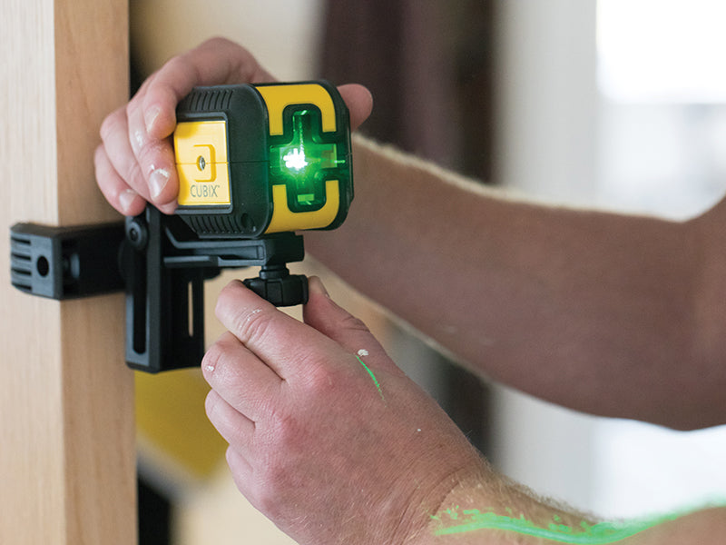 STANLEY® Intelli Tools Cubix™ Cross Line Laser Level (Green Beam)