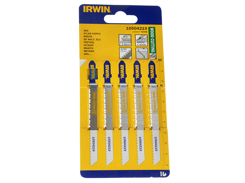 IRWIN® Carbon Steel Wood Jigsaw Blades