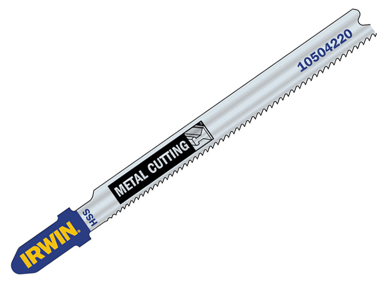 IRWIN® Metal Cutting Jigsaw Blades Pack of 5 T118G