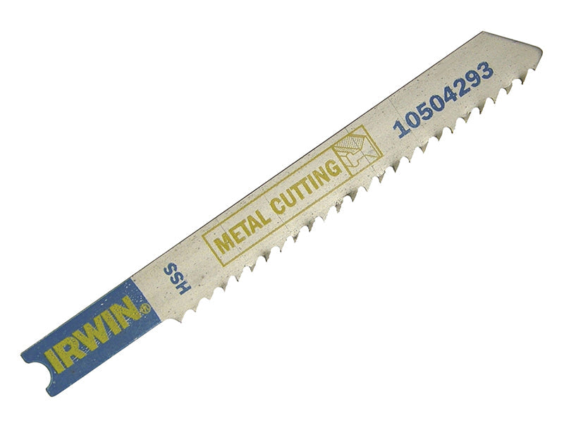 IRWIN® U118A Jigsaw Blades Metal Cutting Pack of 5