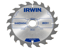 Load image into Gallery viewer, IRWIN® Corded Construction Circular Saw Blade, ATB