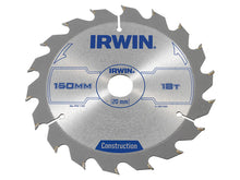 Load image into Gallery viewer, IRWIN® Corded Construction Circular Saw Blade, ATB