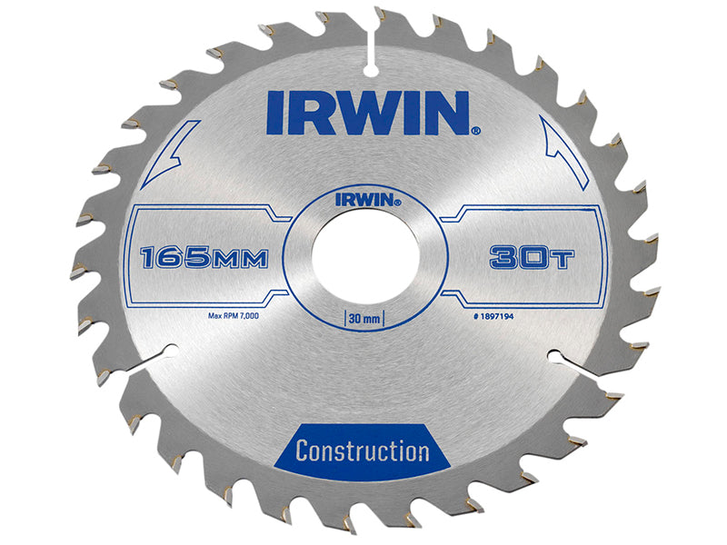 IRWIN® Corded Construction Circular Saw Blade, ATB