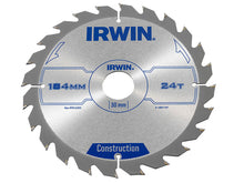 Load image into Gallery viewer, IRWIN® Corded Construction Circular Saw Blade, ATB