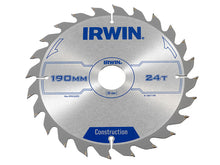 Load image into Gallery viewer, IRWIN® Corded Construction Circular Saw Blade, ATB