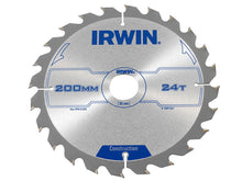 Load image into Gallery viewer, IRWIN® Corded Construction Circular Saw Blade, ATB