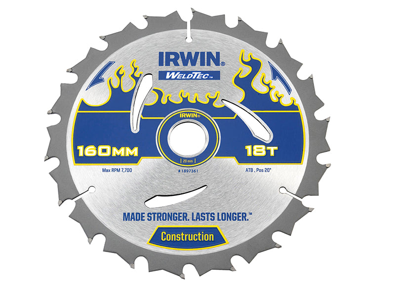 IRWIN® Weldtec Circular Saw Blade, ATB