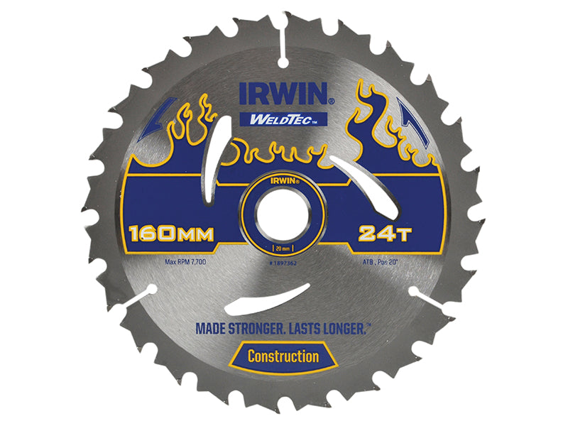 IRWIN® Weldtec Circular Saw Blade, ATB