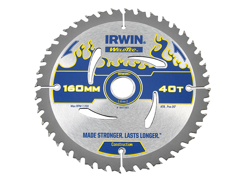 IRWIN® Weldtec Circular Saw Blade, ATB