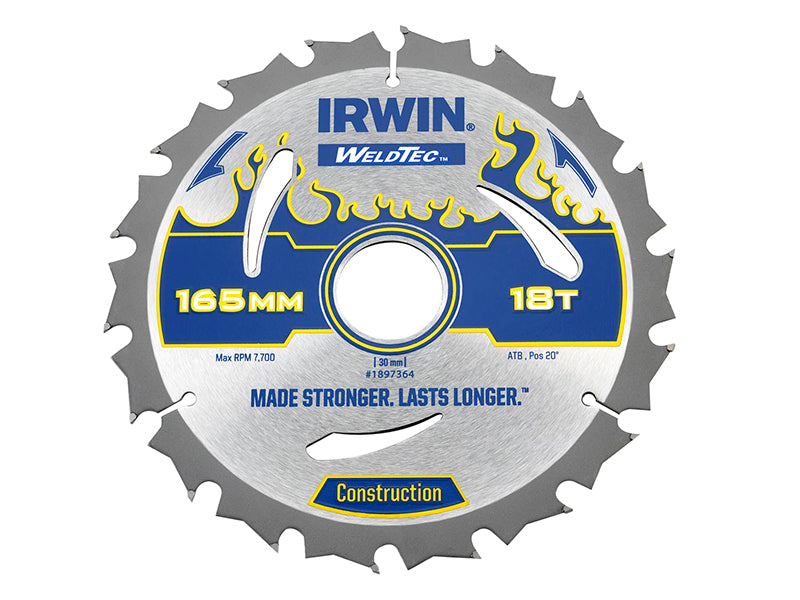 IRWIN® Weldtec Circular Saw Blade, ATB