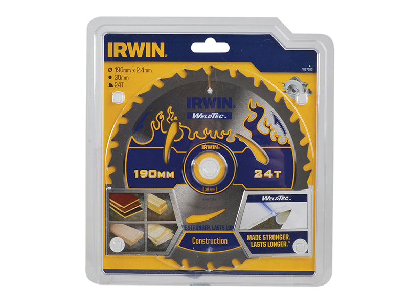 IRWIN® Weldtec Circular Saw Blade, ATB