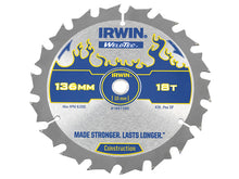 Load image into Gallery viewer, IRWIN® Weldtec Cordless Circular Saw Blade, ATB