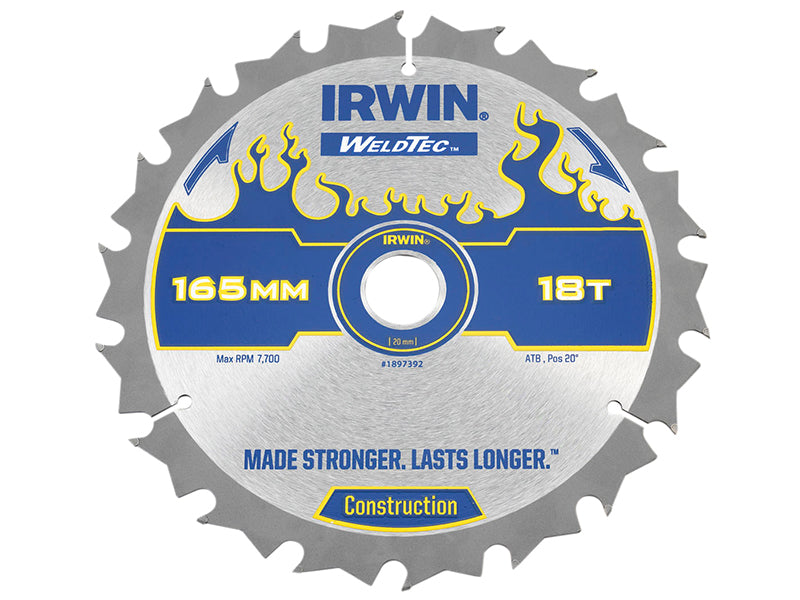 IRWIN® Weldtec Cordless Circular Saw Blade, ATB