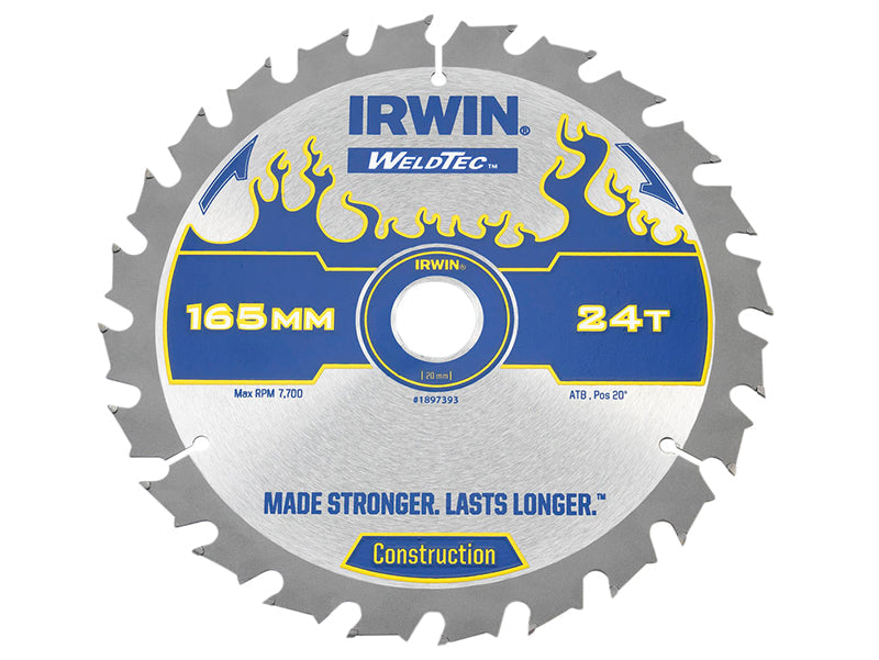 IRWIN® Weldtec Cordless Circular Saw Blade, ATB