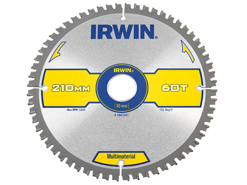 IRWIN® Multi-Material Circular Saw Blade, TCG