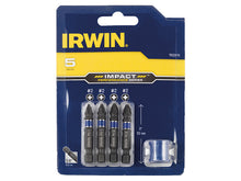 Load image into Gallery viewer, IRWIN® Phillips/Pozidriv Impact Magnetic Screwdriver Bit Set, 5 Piece