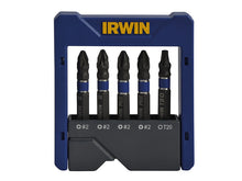 Load image into Gallery viewer, IRWIN® Phillips/Pozi/TORX Impact Screwdriver Pocket Bit Set, 5 Piece