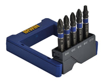 Load image into Gallery viewer, IRWIN® Phillips/Pozi/TORX Impact Screwdriver Pocket Bit Set, 5 Piece