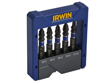 Load image into Gallery viewer, IRWIN® Phillips/Pozi/TORX Impact Screwdriver Pocket Bit Set, 5 Piece