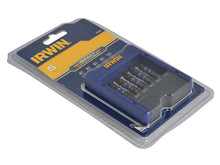 Load image into Gallery viewer, IRWIN® Phillips/Pozi/TORX Impact Screwdriver Pocket Bit Set, 5 Piece