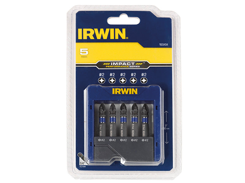 IRWIN® Phillips Impact Screwdriver Pocket Bit Set, 5 Piece