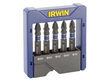 Load image into Gallery viewer, IRWIN® Pozidriv Impact Screwdriver Pocket Bit Set, 5 Piece