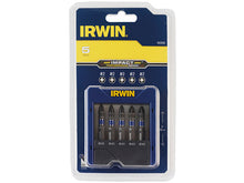 Load image into Gallery viewer, IRWIN® Pozidriv Impact Screwdriver Pocket Bit Set, 5 Piece