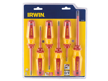 Load image into Gallery viewer, IRWIN® VDE Pro Comfort Screwdriver Set, 6 Piece