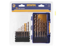 Load image into Gallery viewer, IRWIN® HSS Titanium Metal Drill Bit Set, 15 Piece