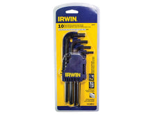 Load image into Gallery viewer, IRWIN® T10757 Metric Long Arm Ball End Hex Key Set, 10 Piece