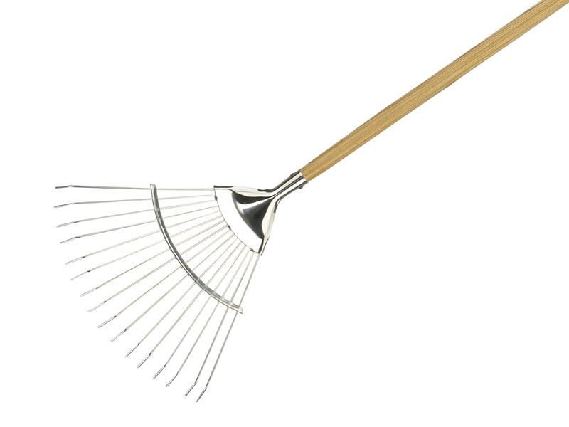 Kent & Stowe Long Handled Lawn & Leaf Rake, FSC®