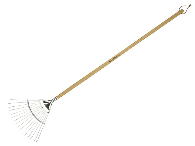 Kent & Stowe Long Handled Lawn & Leaf Rake, FSC®