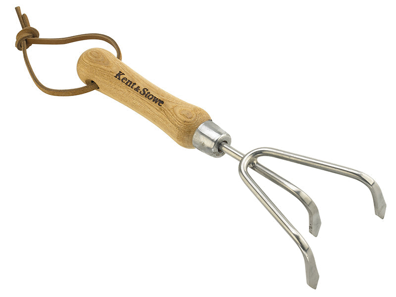 Kent & Stowe Hand 3-Prong Cultivator, FSC®