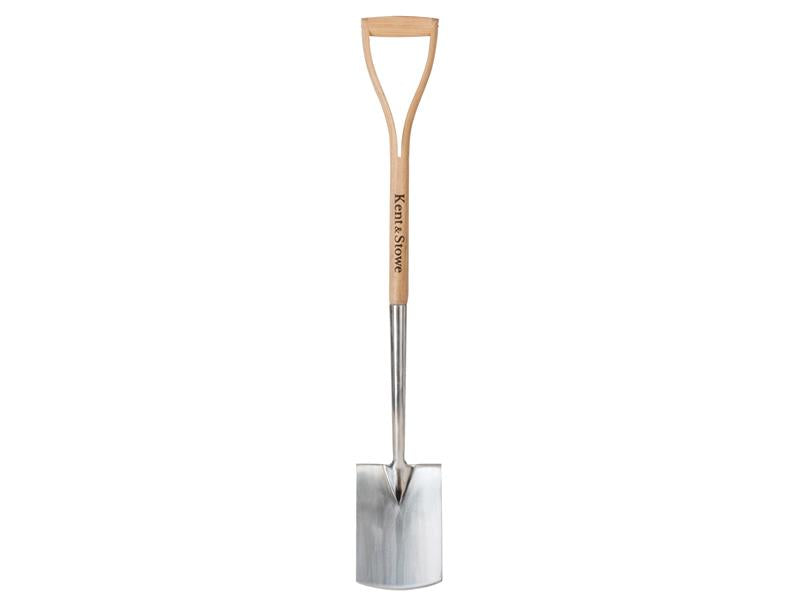 Kent & Stowe Stainless Steel Garden Life Digging Spade, FSC®