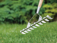 Load image into Gallery viewer, Kent &amp; Stowe Stainless Steel Long Handled Scarifying Rake, FSC®