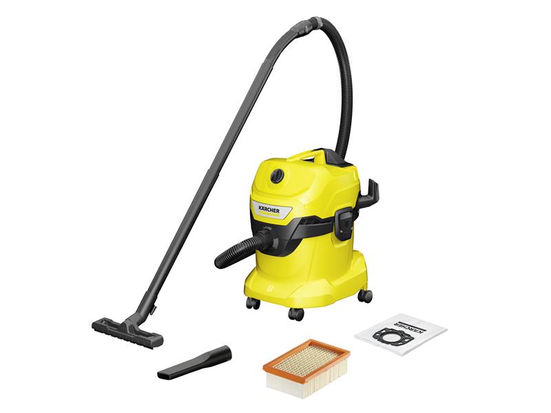 Karcher WD 4 Wet & Dry Vacuum 1000W 240V