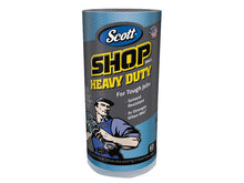 Load image into Gallery viewer, SCOTT® Blue Heavy-Duty Shop Cloth Roll