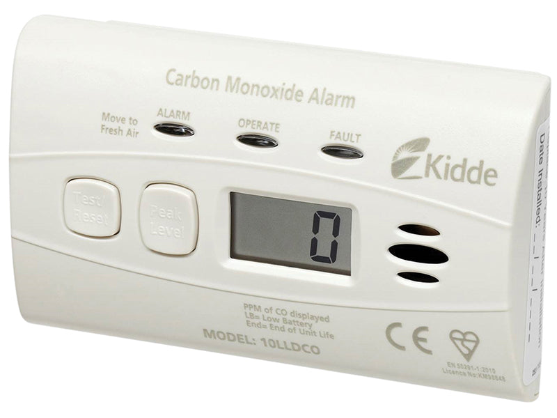 Kidde 10LLDCO 10-Year Sealed Battery Digital Carbon Monoxide Alarm