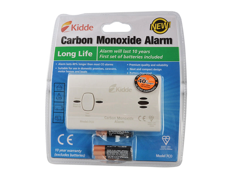 Kidde 7COC Carbon Monoxide Alarm (10-Year Sensor)