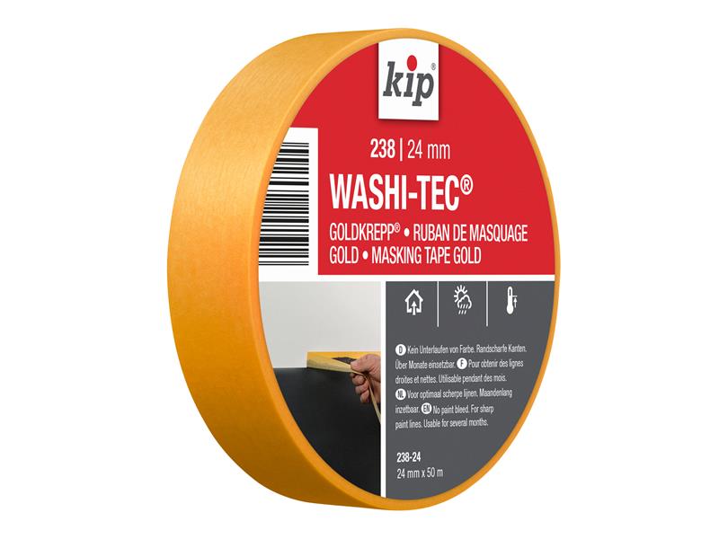KIP® 238 Premium WASHI-TEC® Masking Tape