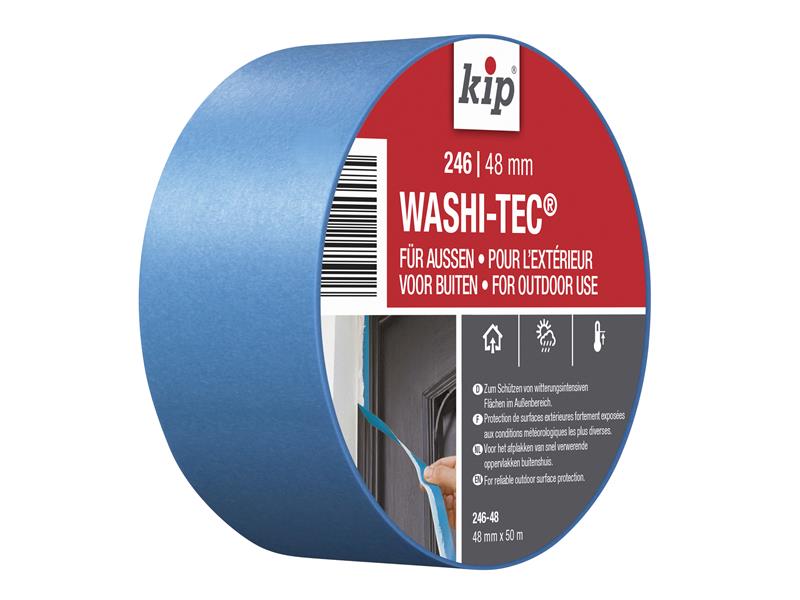 KIP® 246 Premium Outdoor WASHI-TEC® Masking Tape