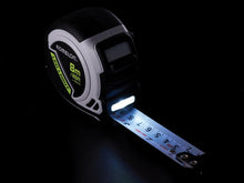 Load image into Gallery viewer, Komelon LED LIGHT Tape Measure 8m/26ft (Width 25mm)